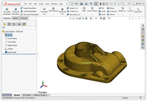 can solidworks import stl files|Mesh Files (*.stl, *.obj) .